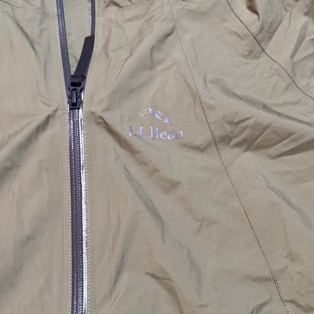 L.L. Bean Men's Light Green Hooded Jacket - Picture 4 of 8